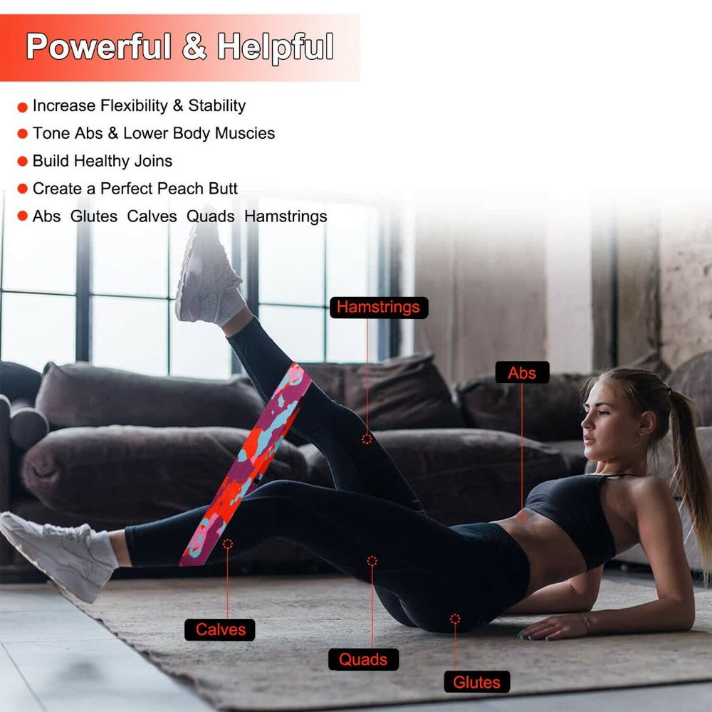 3-Pack Fitness Booty Bands - Picture 10 of 14